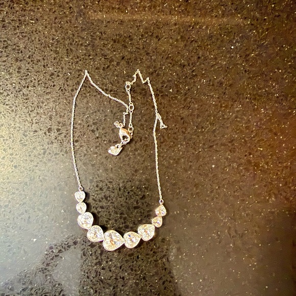 💎🩶🩶Swarovski Many CrystalHearts Necklace🩶🩶💎 - Picture 6 of 9